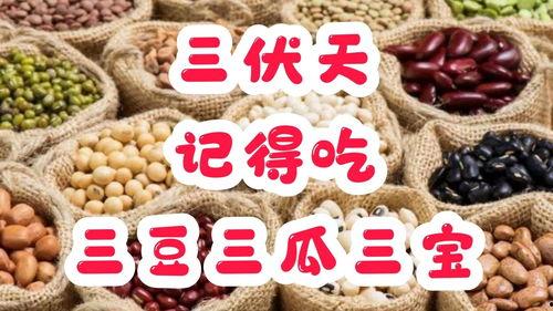 三伏吃三瓜三花三豆,三瓜三花三豆，夏季清凉滋补秘籍